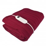 LIFE VILLA RUBY DOUBLE Πλεκτή θερμαινόμενη ηλεκτρική κουβέρτα, 160 x 120cm